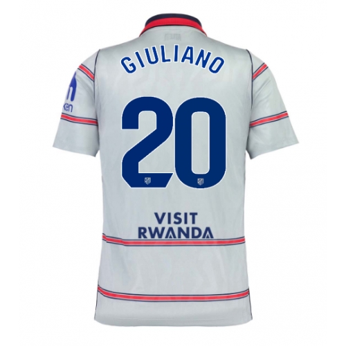 Billige Fotballdrakt Atletico Madrid Giuliano Simeone #20 Replika Tredjedrakt 2026-27 Kortermet Billige Fotballdrakt Atletico Madrid Giuliano Simeone #20 Replika Tredjedrakt 2026-27 Kortermet